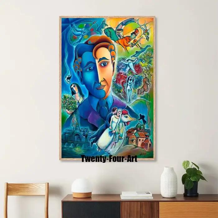 Peinture sur toile de Marc Chagall