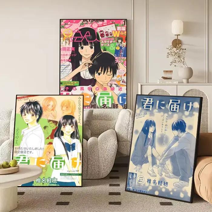 K-Kimi Ni Todoke From Me To You affiche autocollants peinture imperméable Art mural pour chambre salon décor à la maison décoration cadeau