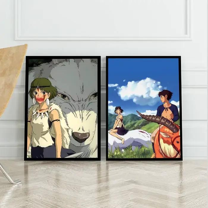 Affiche animée P-Princess M-Mononoke