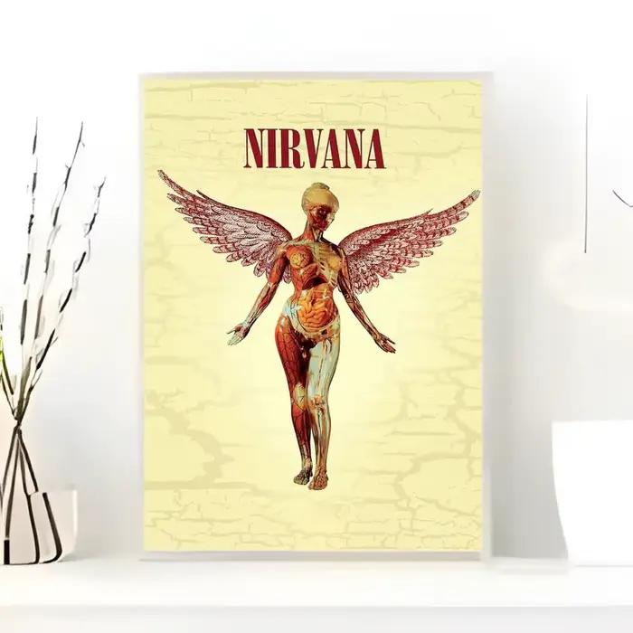 Affiche Punk Hard Rock N-Nirvana