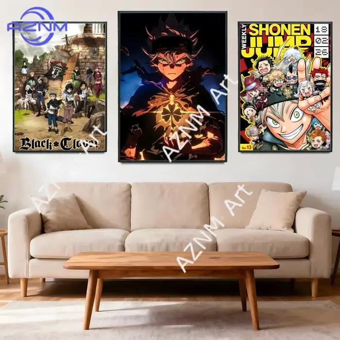 Poster cool d'anime Black Clover BC