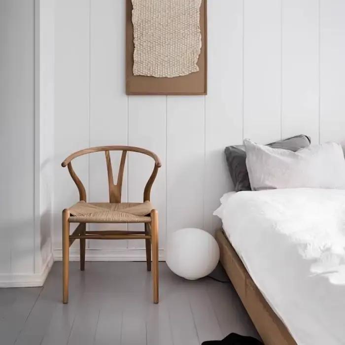 Art en rotin naturel + cadre en bois massif