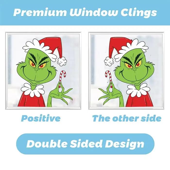 Autocollants de fenêtre de noël