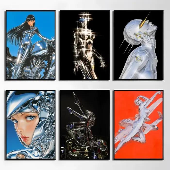 Affiche d'esthétique mécanique H-Hajime S-Sorayama