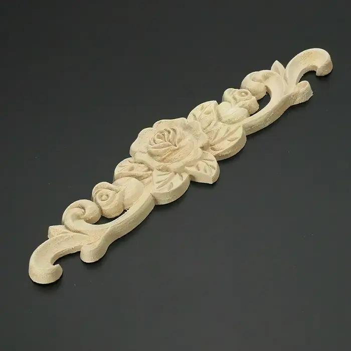 Applique de meubles en bois sculpté