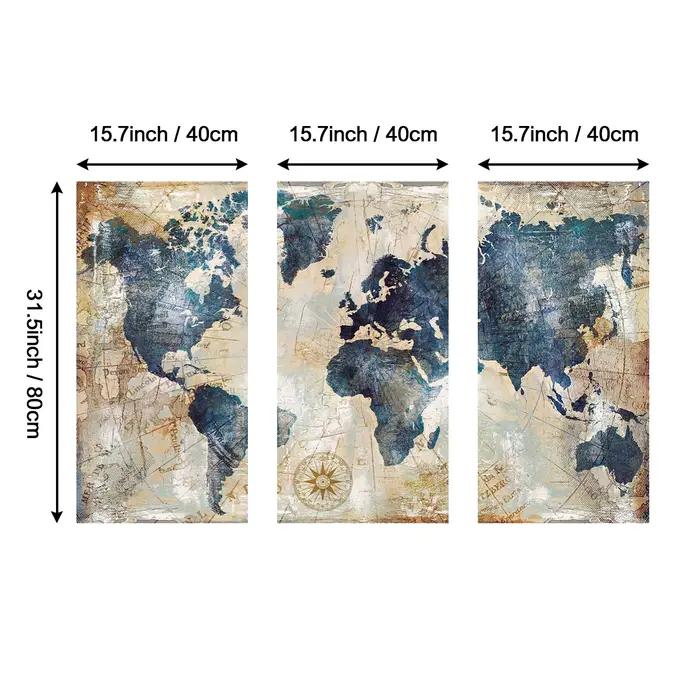 Toile d'art mural abstrait