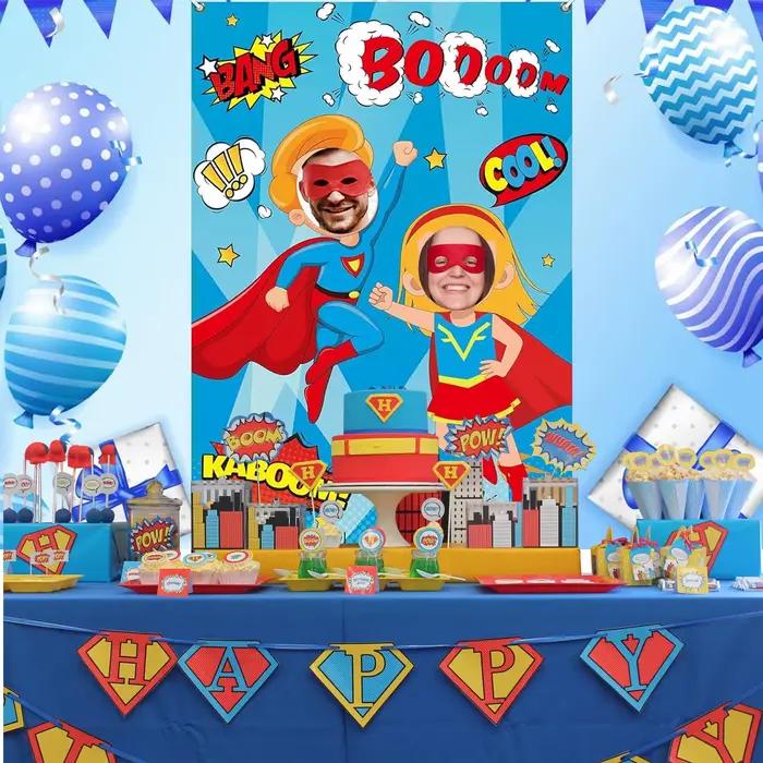 Super thème héros Photo accessoire toile de fond