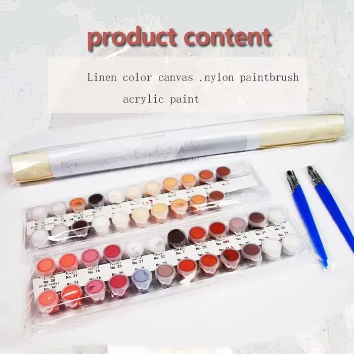 Peinture par numéros 24/36/48 couleurs