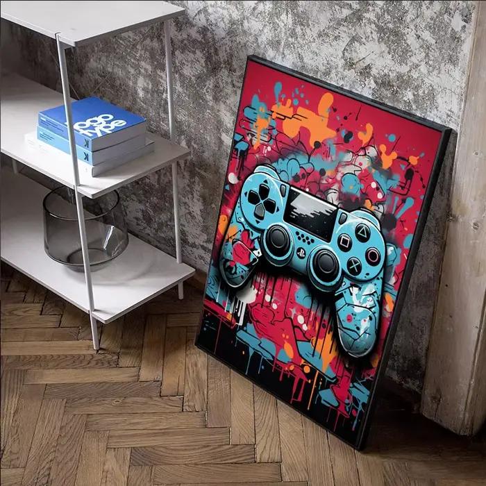 Affiche de jeu Graffiti imprimée