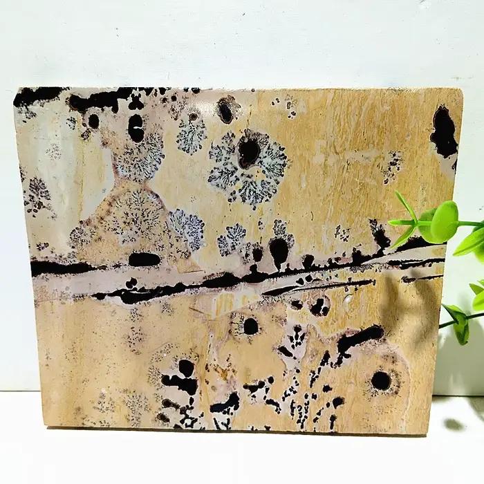 Tranche de peinture de paysage en pierre naturelle
