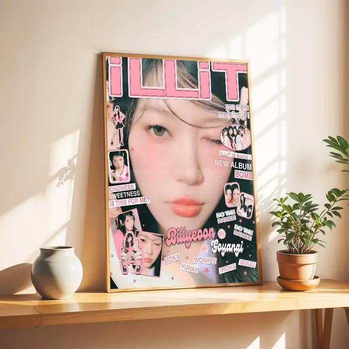 Affiche murale d'anime classique I-illit