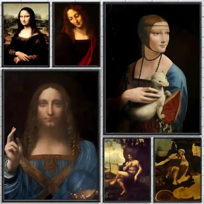 Affiche d'artiste Leonardo da Vinci