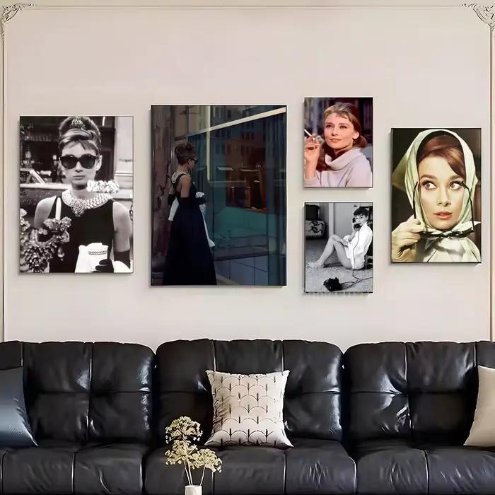 Affiche intemporelle A-Audrey Hepburn