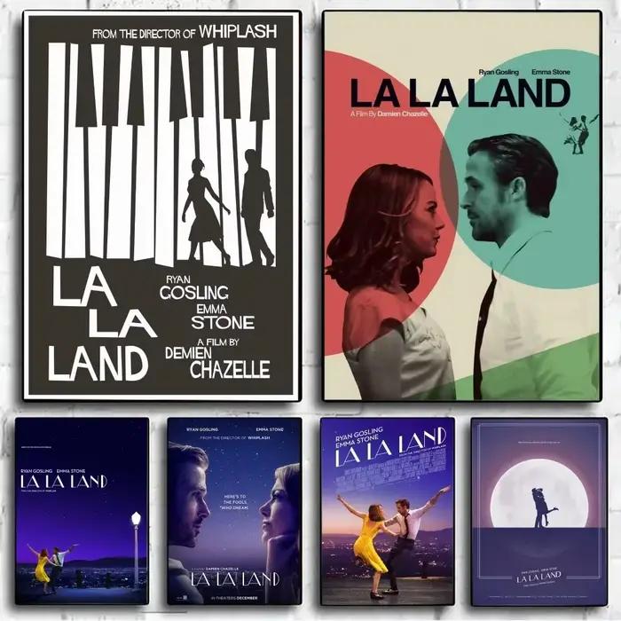Affiche vintage de La La Land pour chambre à coucher