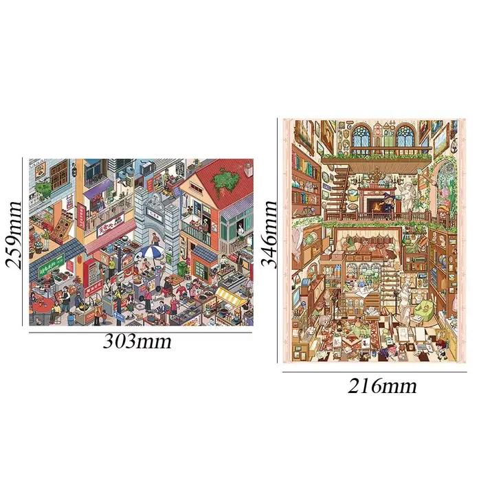Autocollants 3D grand format imperméables pour scène de rue