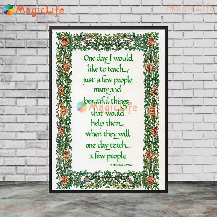 PSALM 23 DIEU MADE GIRLS SERENITÉ PRAYER MARRIAGE BLESSING Wall Art Toile Peinture Images Murales Pour Salon Décor À La Maison