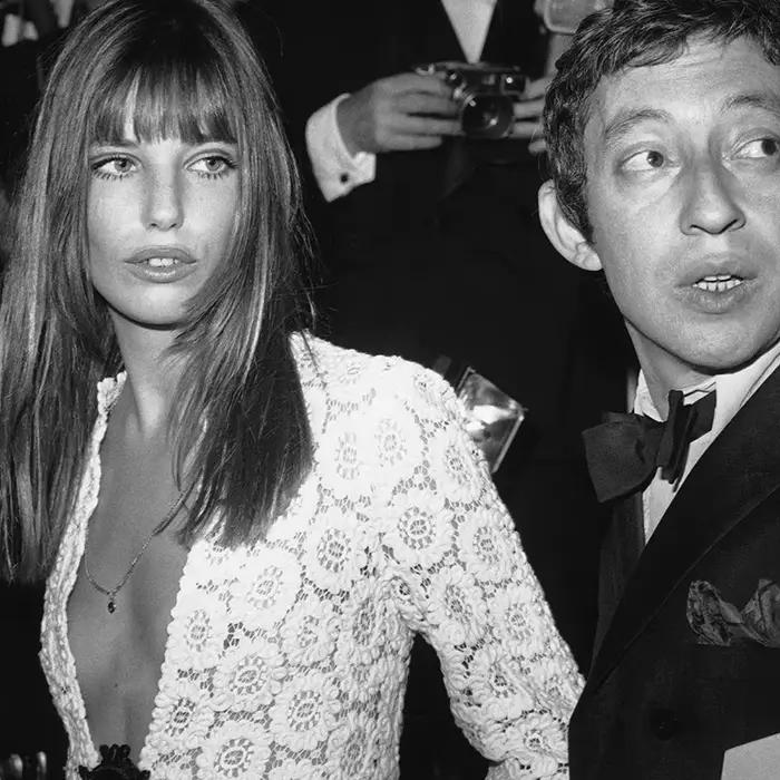 Jane Birkin – affiche de photographie noir et blanc