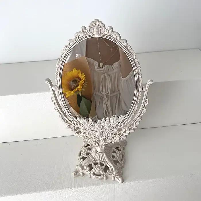 Miroir de conception florale pour la décoration de la maison
