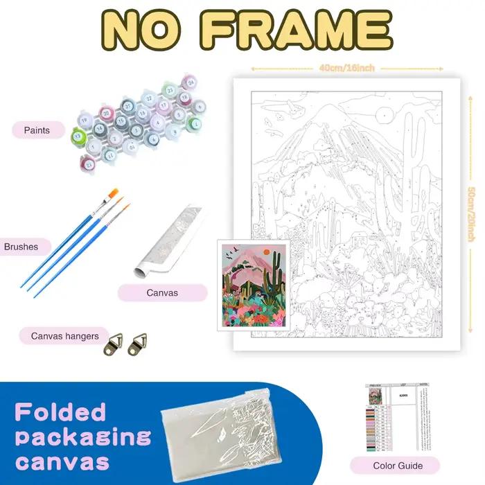 Peinture à l'huile DIY par numéros