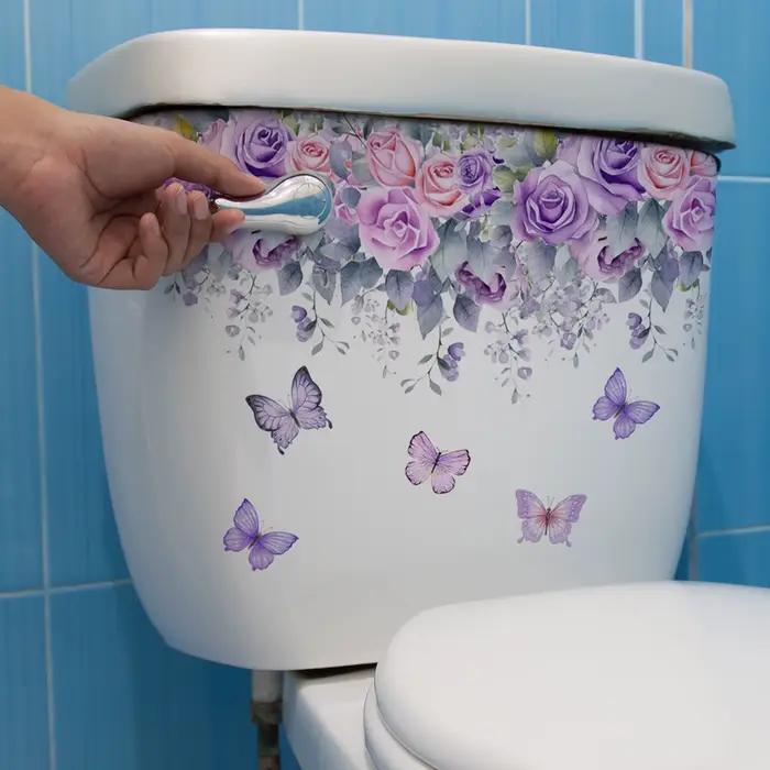 Autocollant Mural plante verte fraîche et fleur