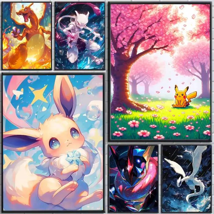 Affiche d'anime Pokemon Flareon