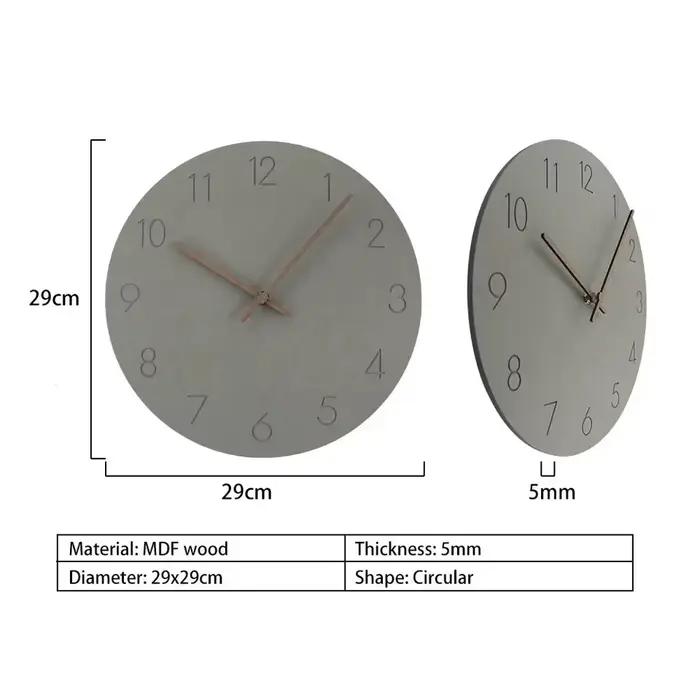 Horloge Murale en Bois 2026 – Nouveauté Tendance