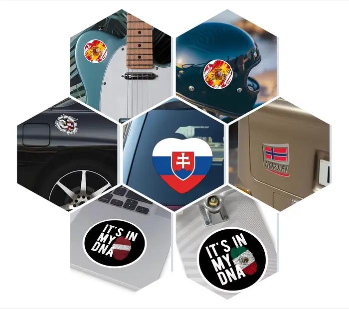 Quebec City Canada autocollant Suv autocollants moto autocollants drôle décoration mur réfrigérateur ou ordinateur portable camion pick-up camping-car Refit voiture