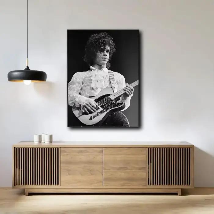 Affiche de Prince, peinture sur toile esthétique