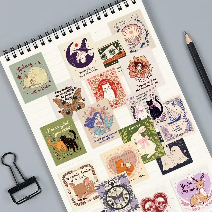 Ensembles d'autocollants esthétiques inspirants