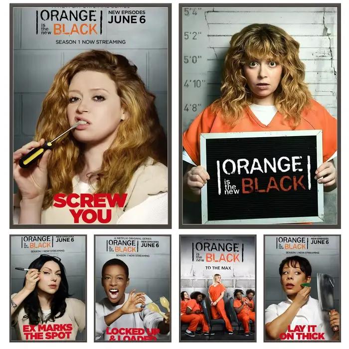 Film classique o-Orange est le nouvel affiche noire polyvalente HD étanche Art mural décor auto-adhésif pour n'importe quel espace cadeau idéal