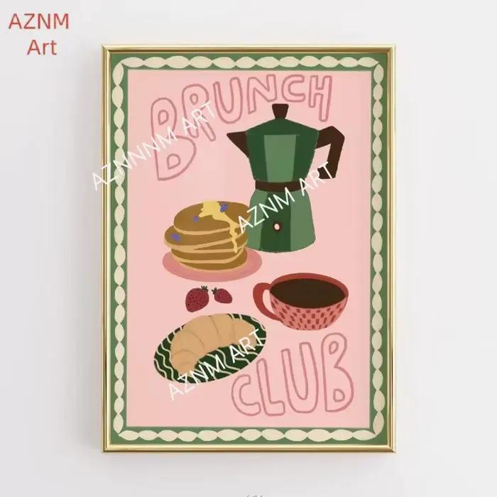 Affiche drôle avec citation sur la cuisine