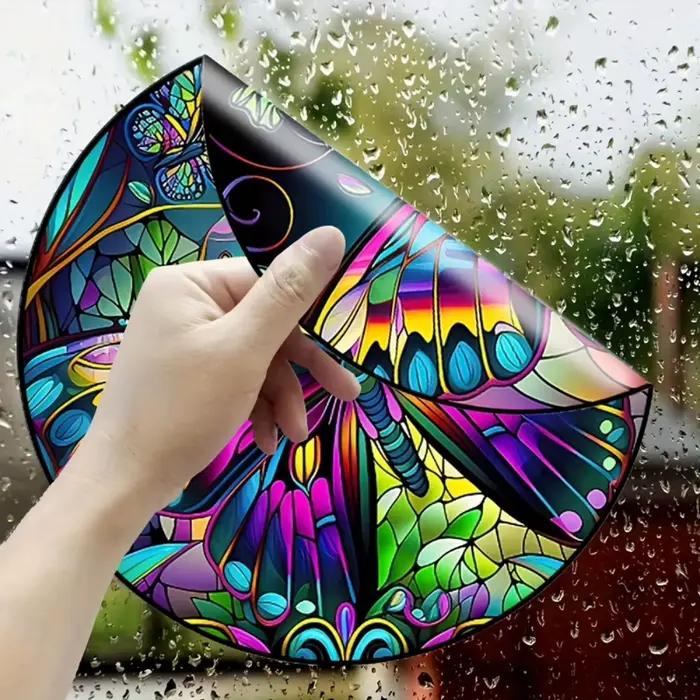 Autocollants électrostatiques pour vitres papillon