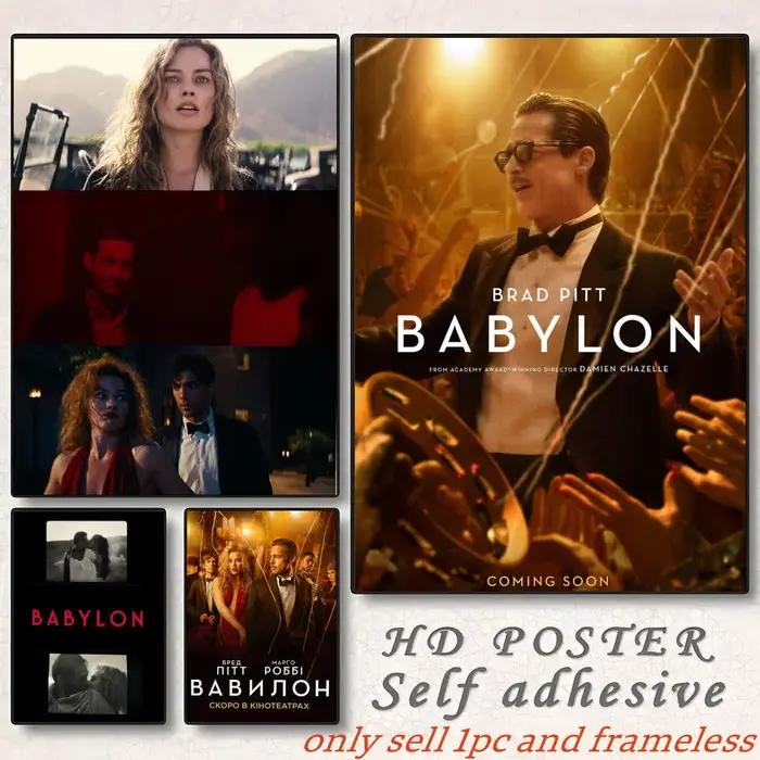 Affiche de film de comédie historique B-Babylon, impressions d'art mural, décorations murales pour salle de cinéma, maison, bar, café