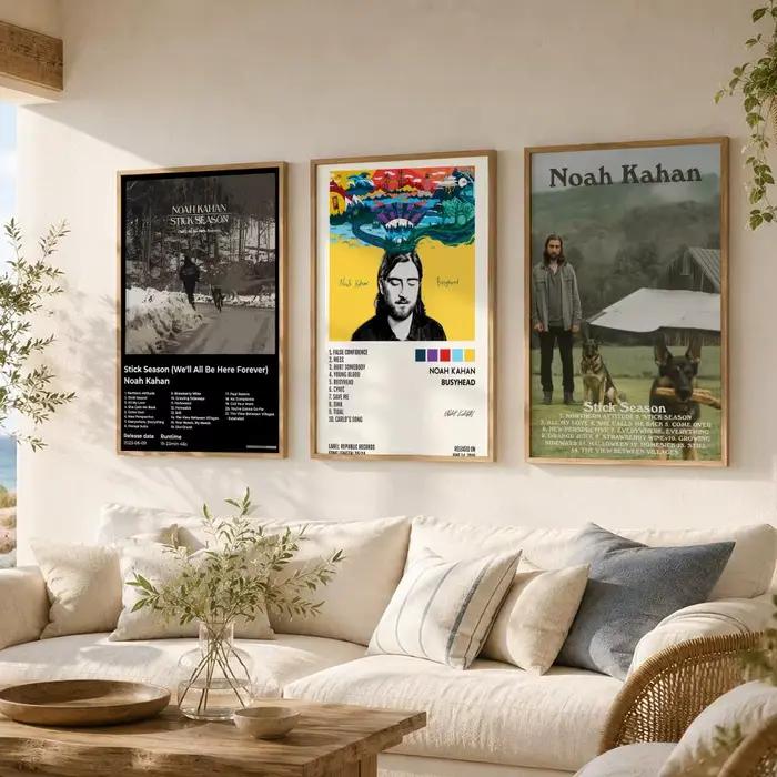 Affiche de chanteur folk-pop n-noah Kahan
