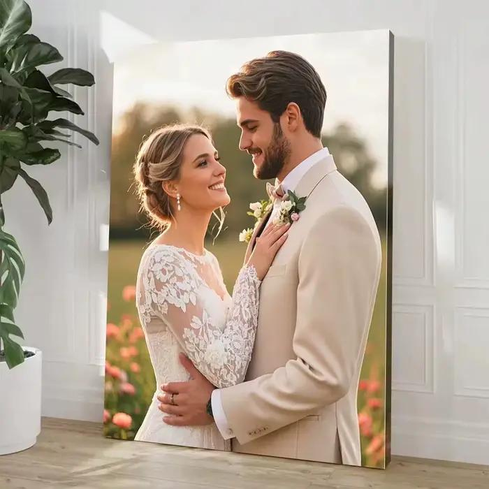 Peinture sur toile personnalisée avec Photo