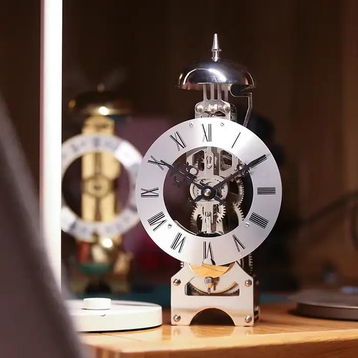 Horloge de Table mécanique nordique Antique