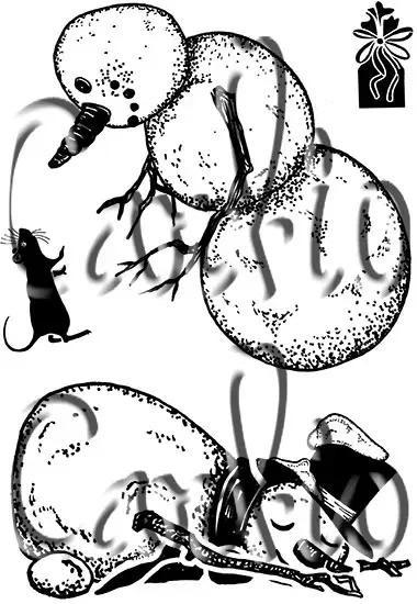 Timbres transparents lapin fête animaux arbre fleurs sauvages, pour bricolage, Scrapbook, carte en p