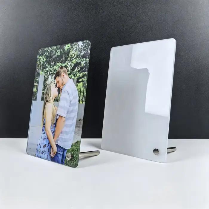 10 cadres photo vierges en acrylique pour sublimation, 10x15cm, pour mariage, maison, bureau, hôtel, décoration de fête