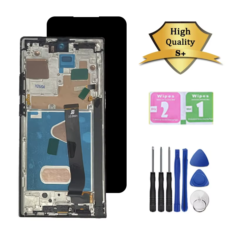 Écran LCD TFT pour Samsung Note 20 Ultra avec cadre, pour Samsung Note20 Ultra 5G N985F N986B, écran