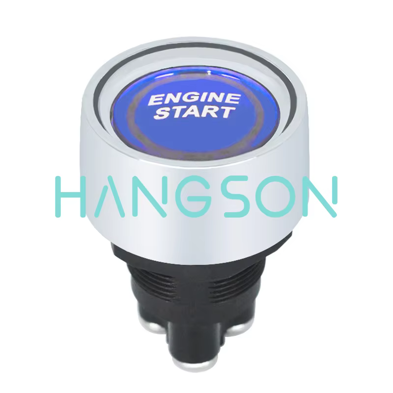 Bouton de démarrage de moteur de voiture 12V DC 50A SPST ON OFF interrupteur momentané démarreur bou