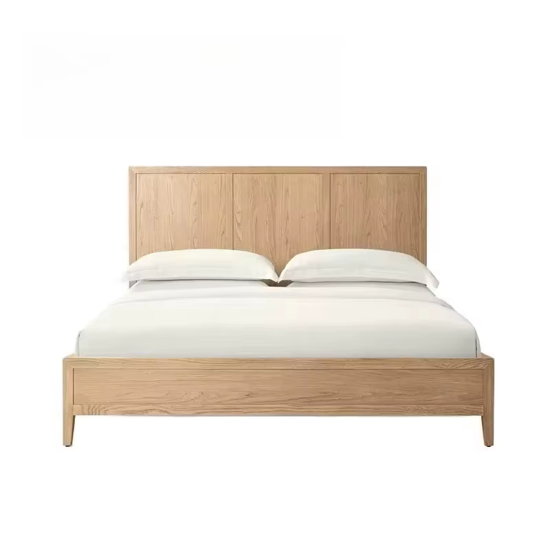 Meubles de maison de luxe contemporains, meubles de chambre à coucher, cadres de lit, lits en bois m