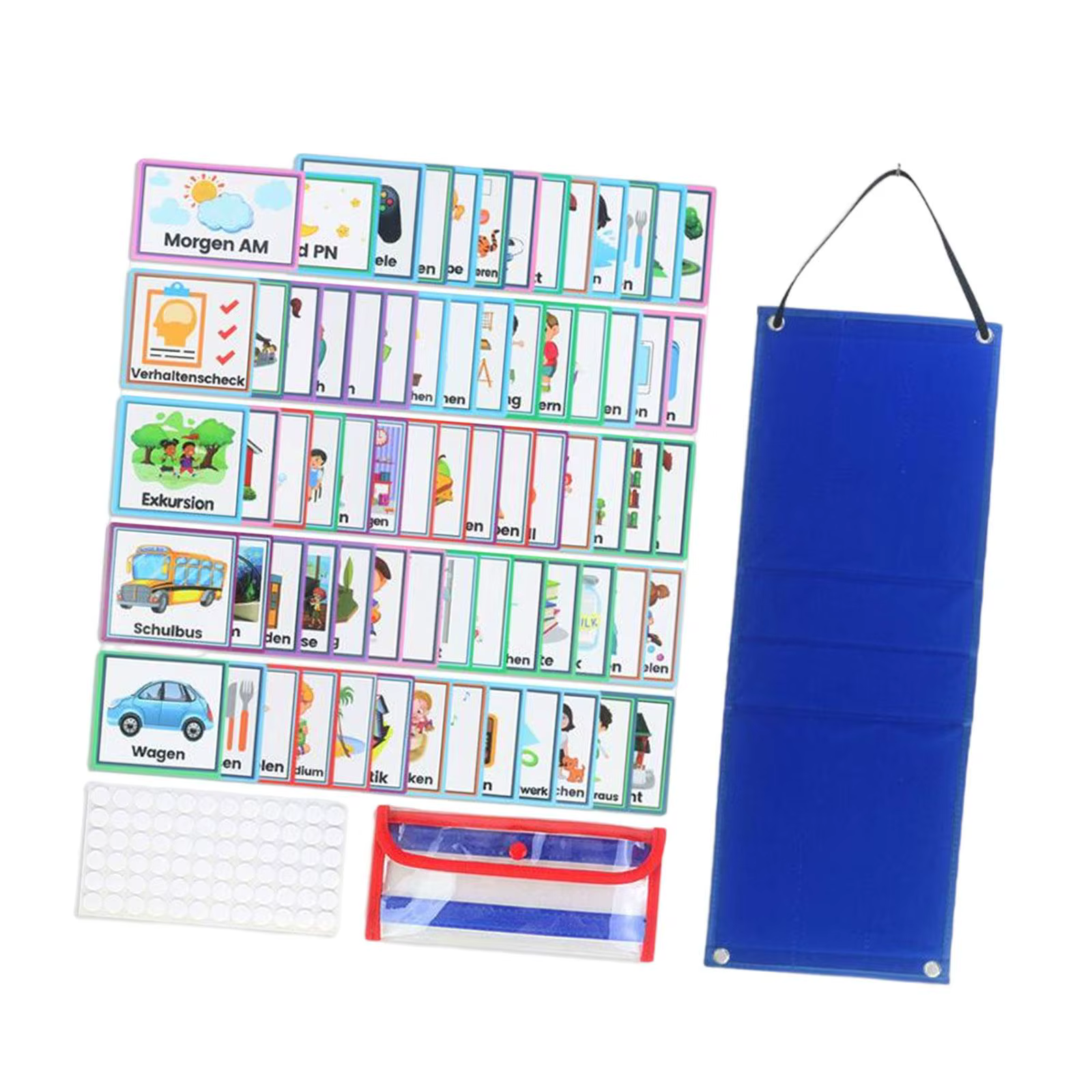 Tableau de routine visuelle du matin et du coucher pour enfants - Idée cadeau de Noël pour les outil