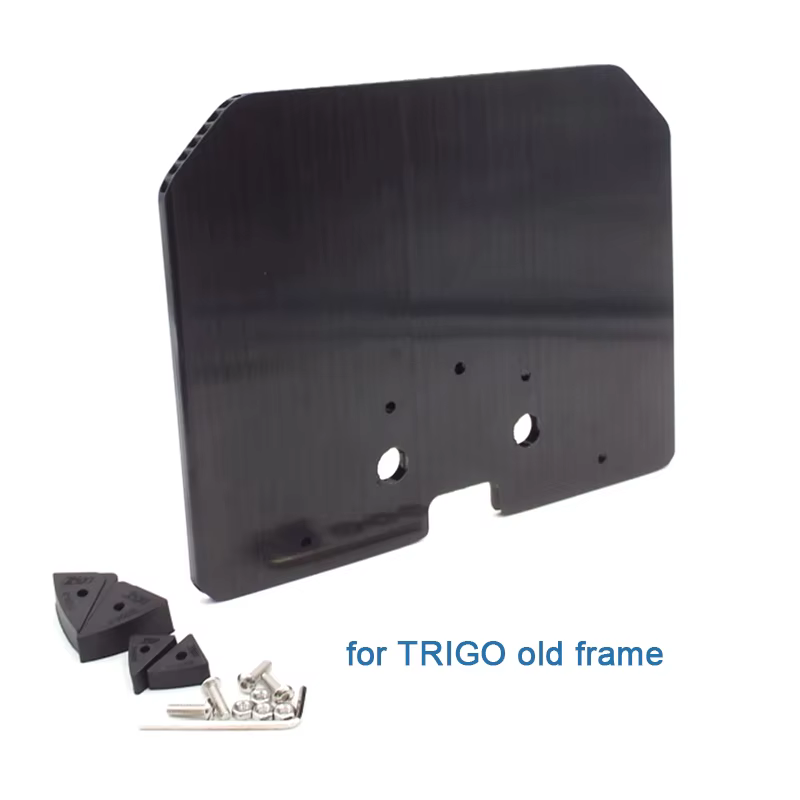 TRIGO-Plaque d'extension de cadre de sac en S de vélo, sac à dos initié, support de sac de basket po
