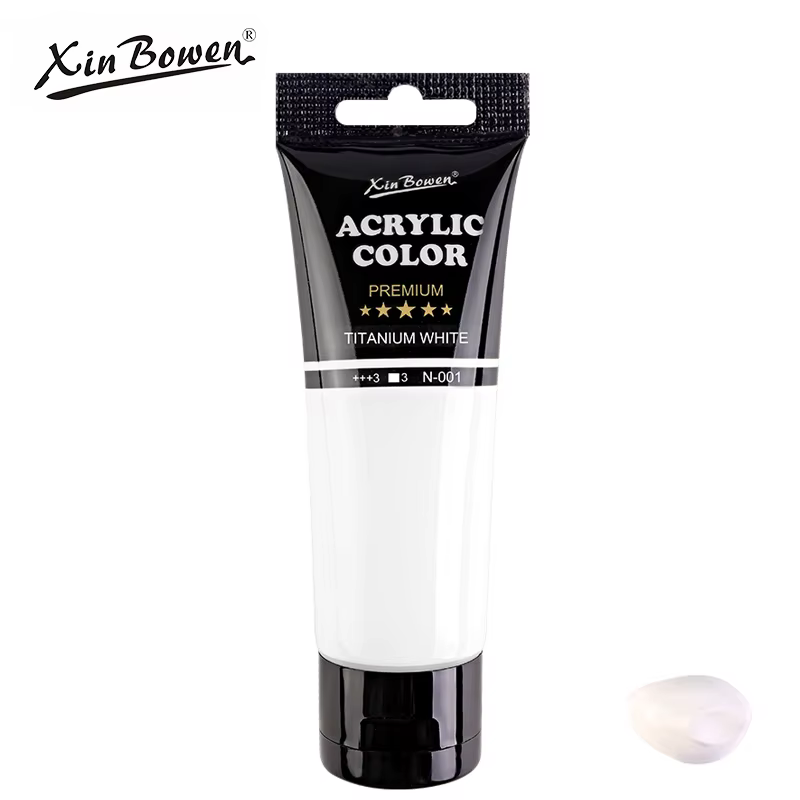 Peinture acrylique 75 ml pour art mural, DIY étudiant, graffiti, chaussures, matériaux de peinture t