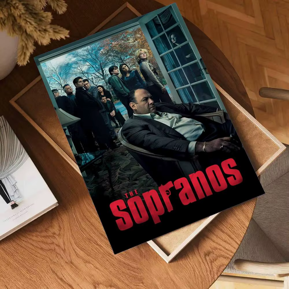 Affiches de la série télévisée S-Sopranos, toile de qualité pour salon, bar, café, style vintage, pe