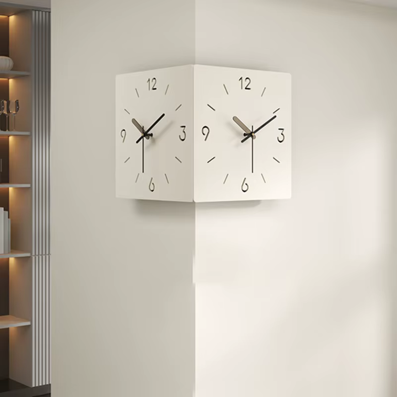 Horloges murales numériques modernes, horloge murale silencieuse pour salon, chambre à coucher, gran