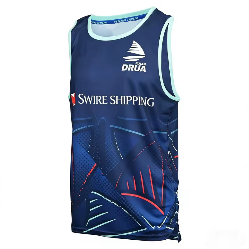 Maillot de rugby FIJIAN DRUA domicile/extérieur/entraînement 2025-2026 pour homme, taille S-5XL, con
