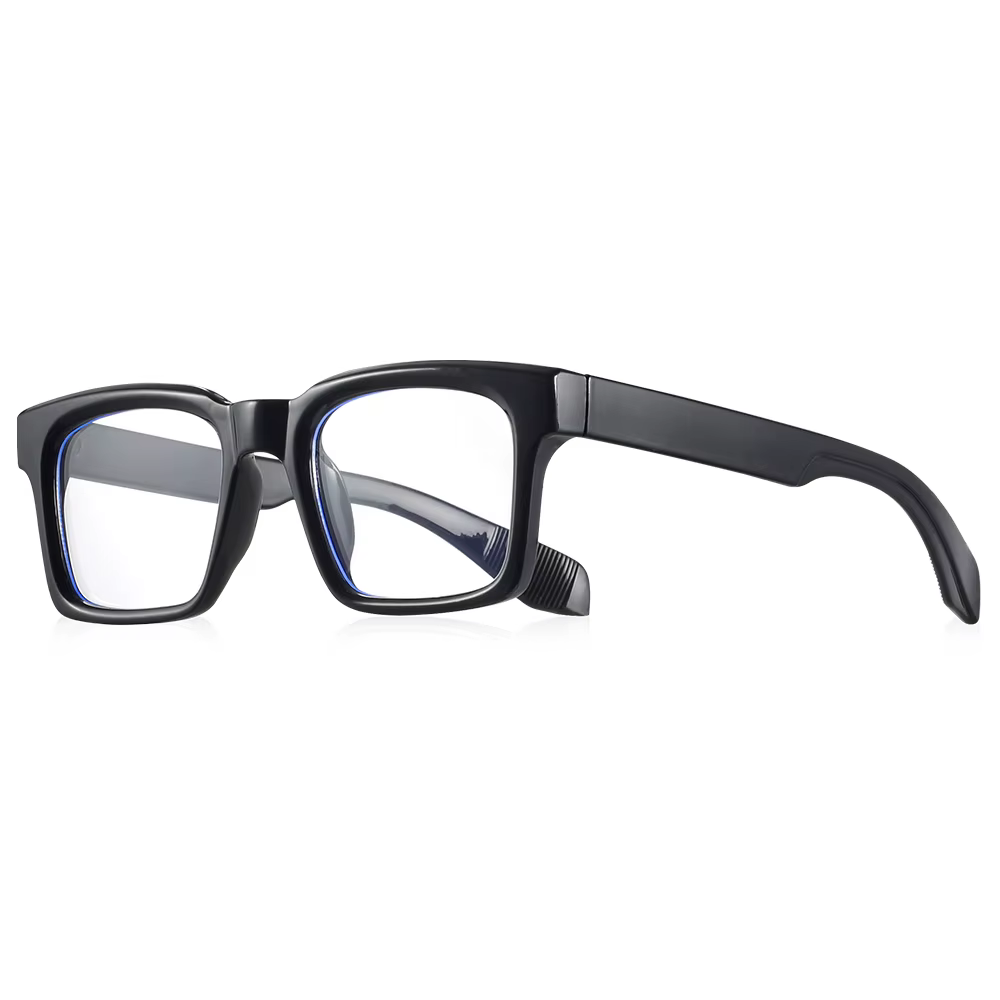 CRIXALIS carré Anti lumière bleue lunettes pour femmes et hommes cadre noir beauté naturelle artefac