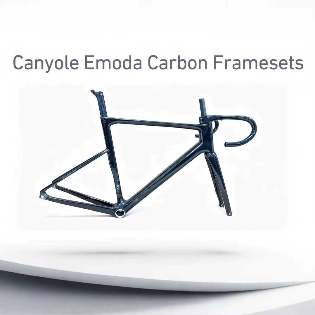 Cadre de vélo de route en fibre de carbone Canyole-emoda 26 pouces, cadre de vélo de course aérodyna