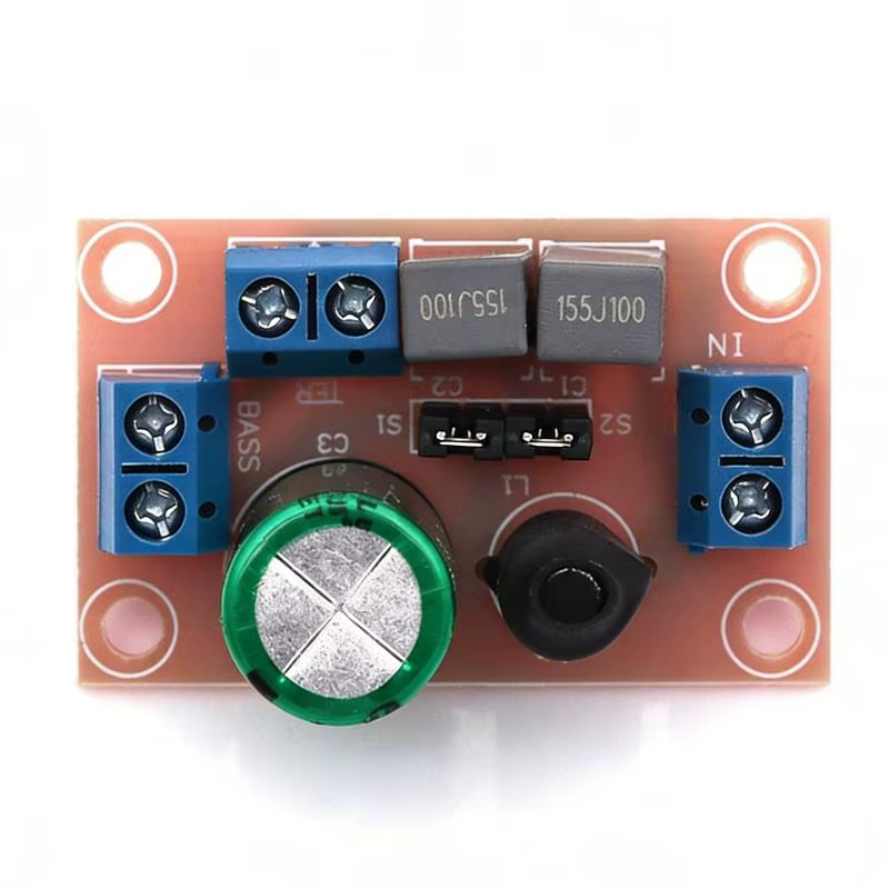 Filtre audio haute et basse fréquence réglable à deux voies pour enceintes HIFI, idéal pour studio à